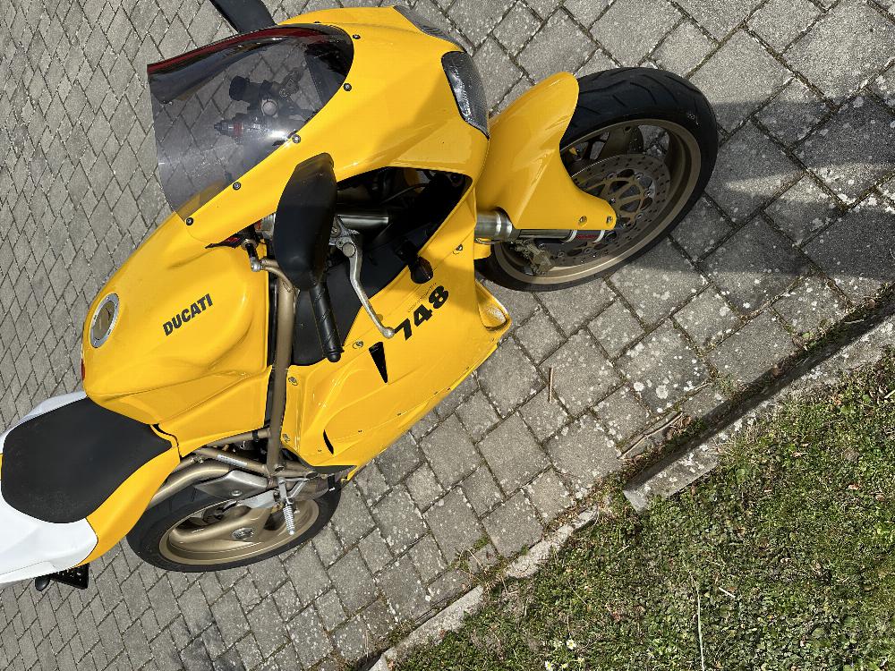 Motorrad verkaufen Ducati ZMD 748 Ankauf